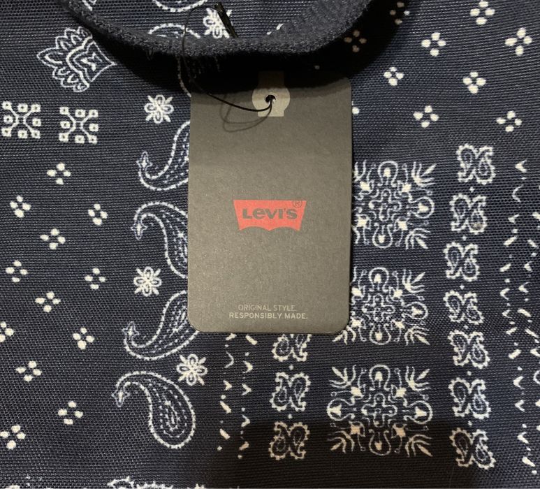 Сумка з візерунком Graphic Market Tote - Blue Levi's® FR