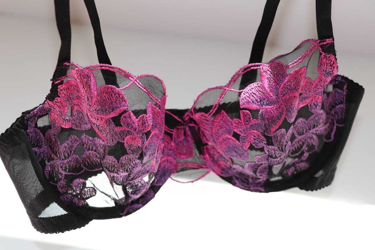 conjunto de lingerie artesanal de luxo e de alta qualidade (NOVO)
