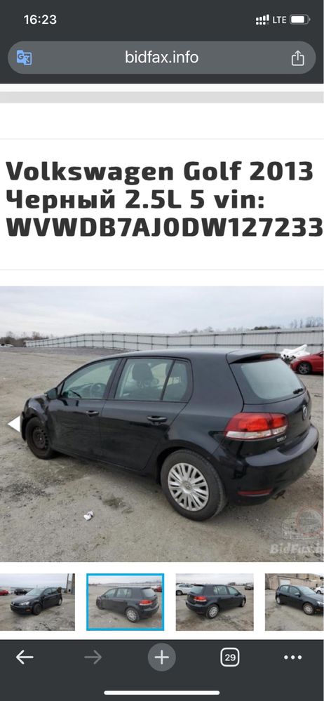 Volkswagen Golf 6 2013 рік, автомат, 2.5 літра в хорошому стані