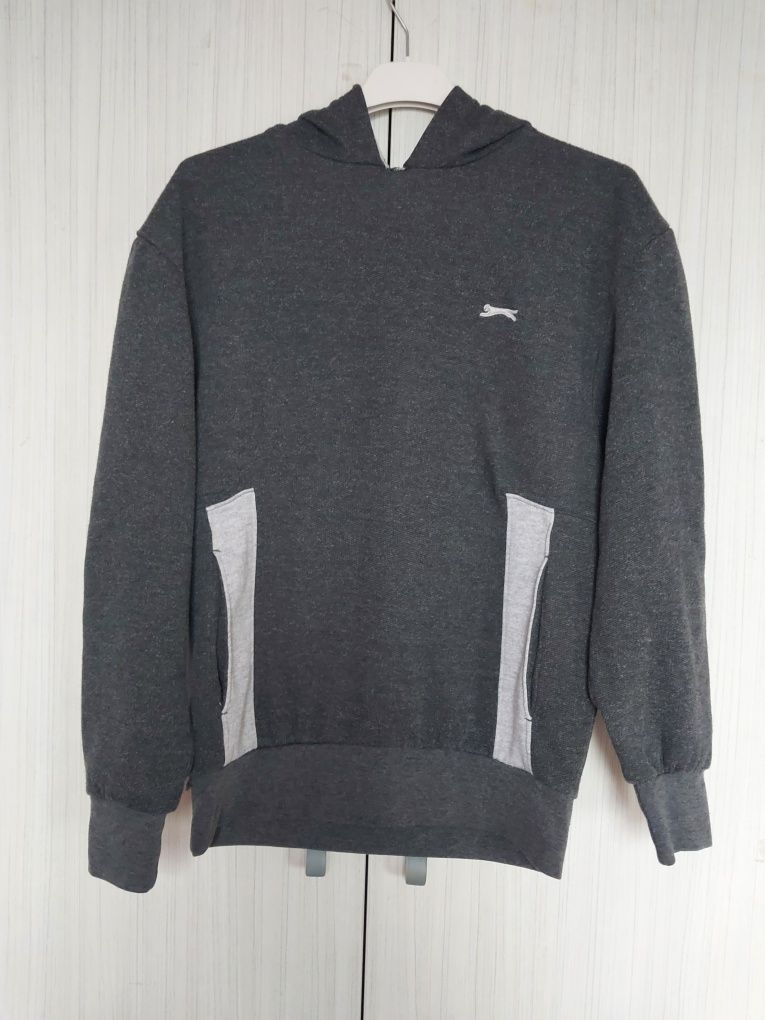 Szara bluza vintage slazenger