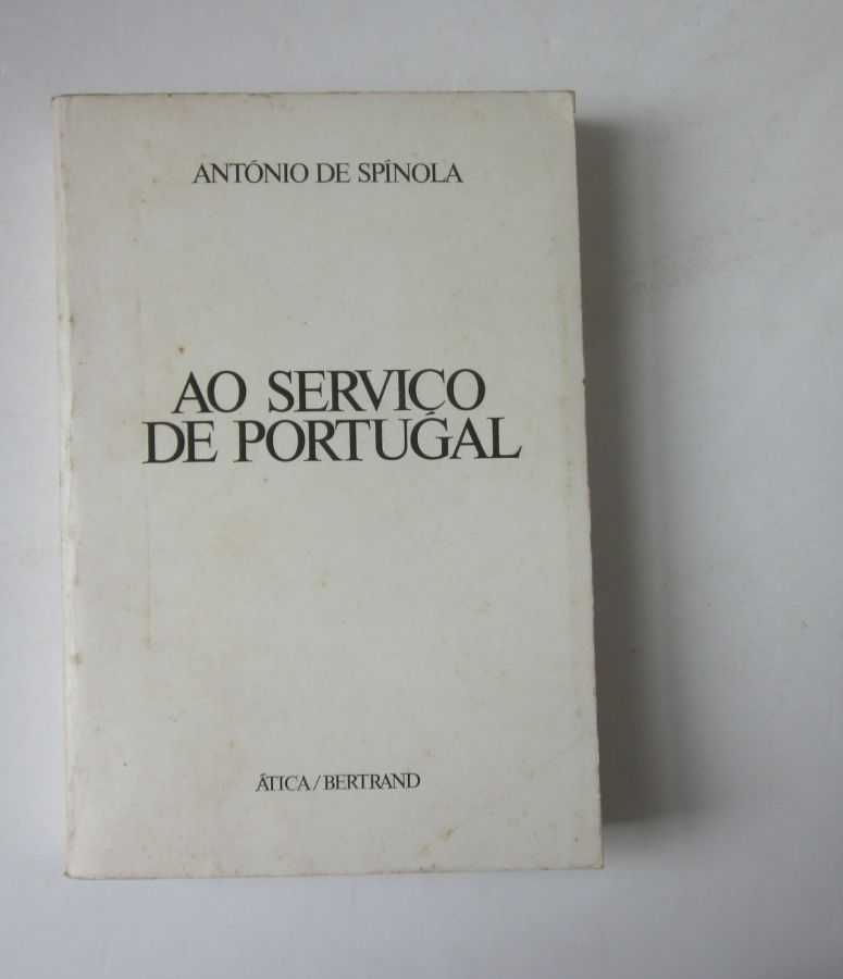 ANTÓNIO DE SPÍNOLA - Livros