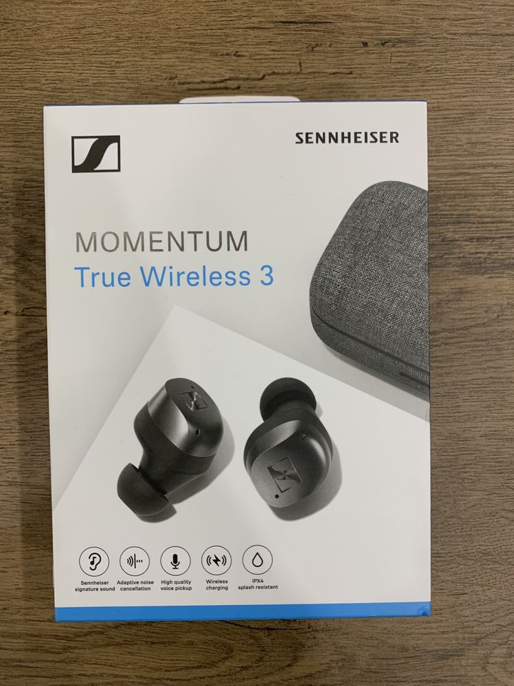 Безпровідні навушники Sennheiser Momentum True Wireless 3 Graphite