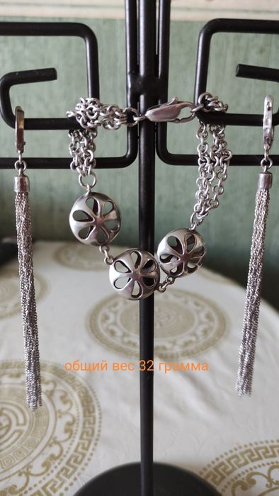 Серебряные украшения в наборах и врозь