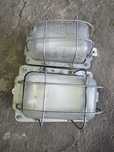2xLampa Polam Wilkasy PRL Loft Industrial Retro kanałowa garaż