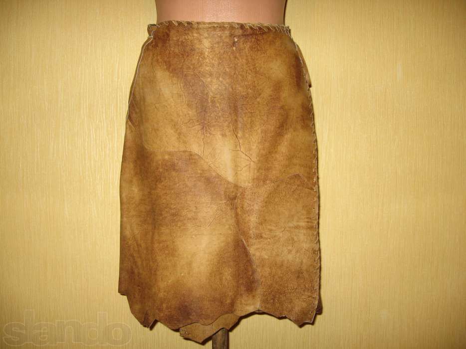 Костюм натуральная кожа - кофточка, брюки и юбка пр-во ИТАЛИЯ