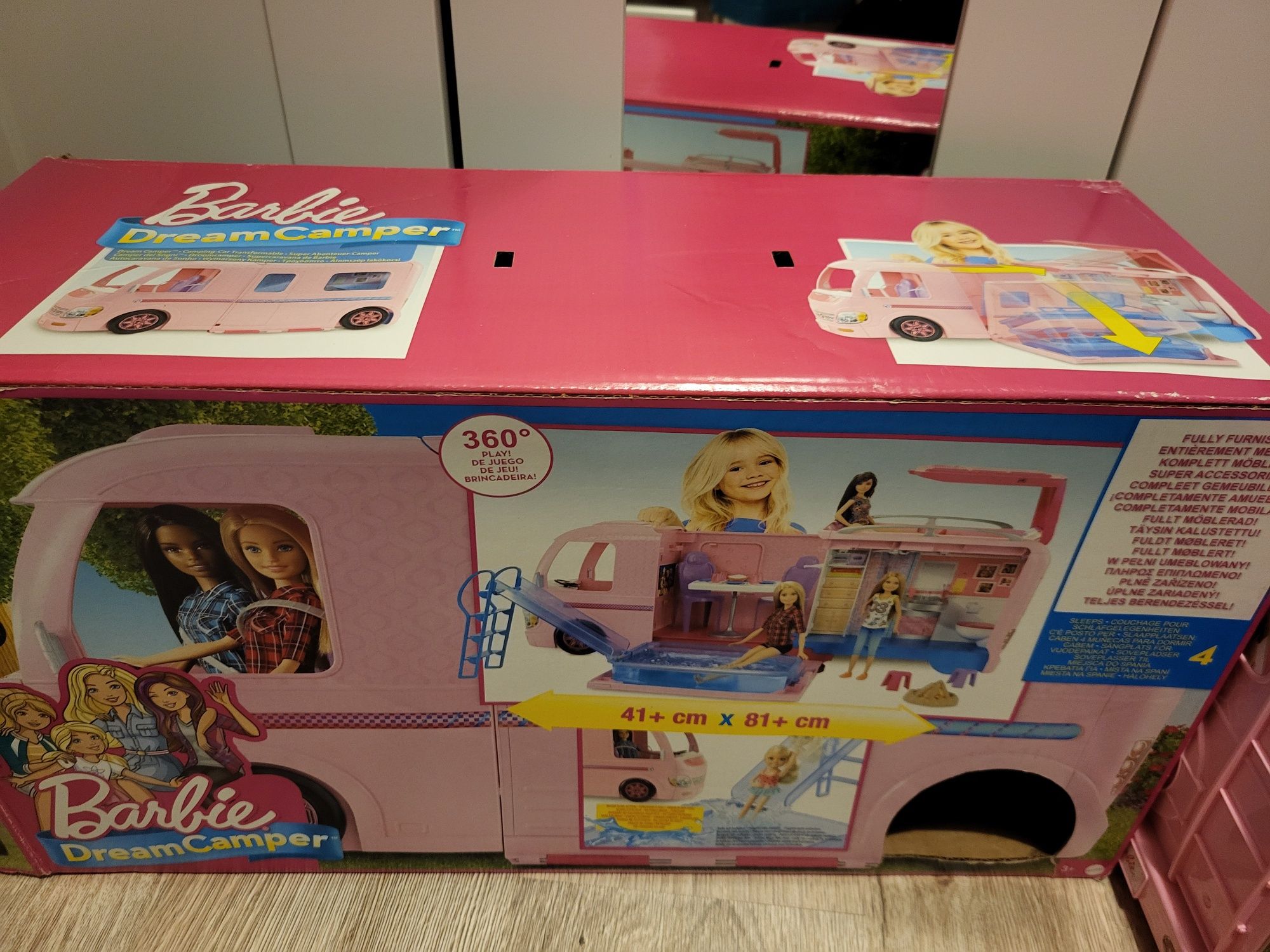 Kamper Barbie Mattel XXL