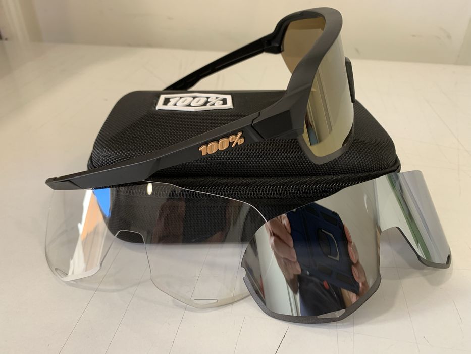 Oculos ciclismo ou corrida 100 %