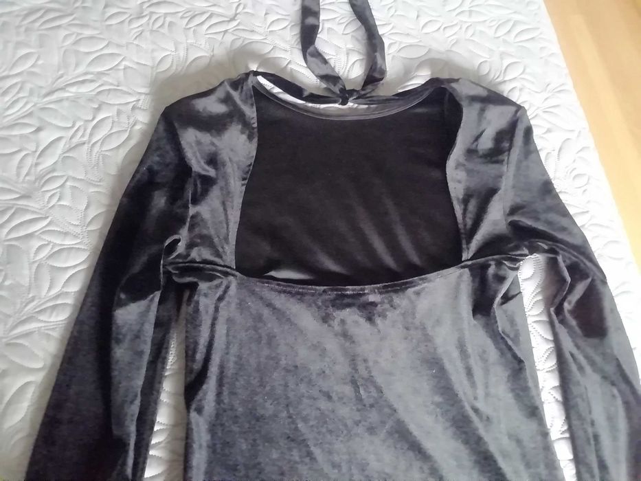 Vestido veludo Mango