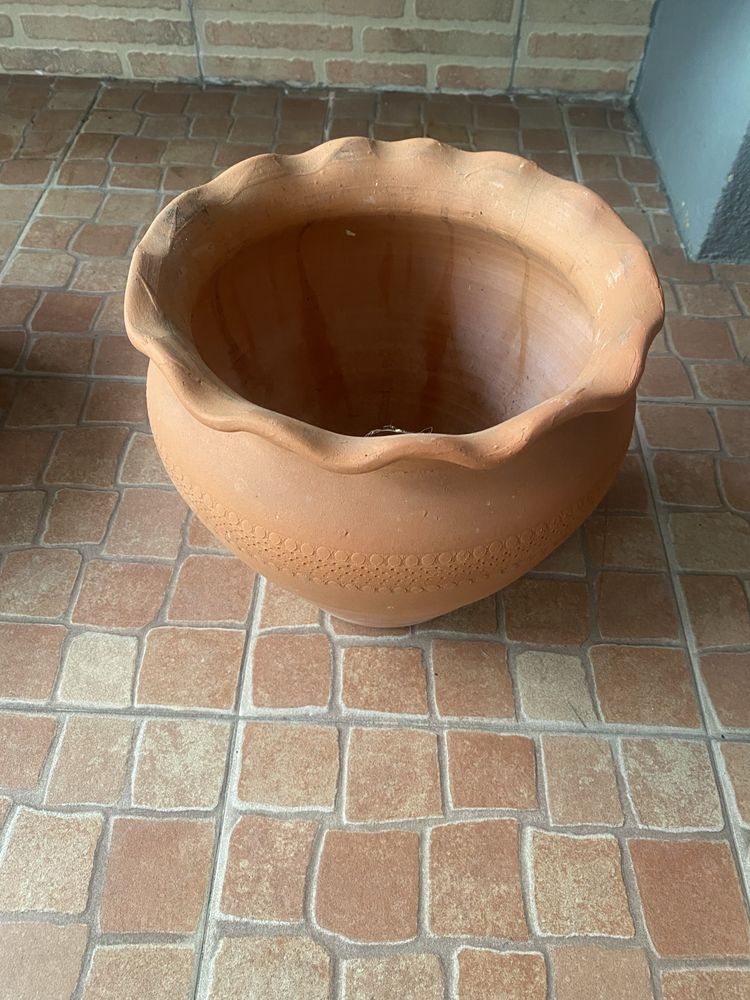Vendo vaso de barro