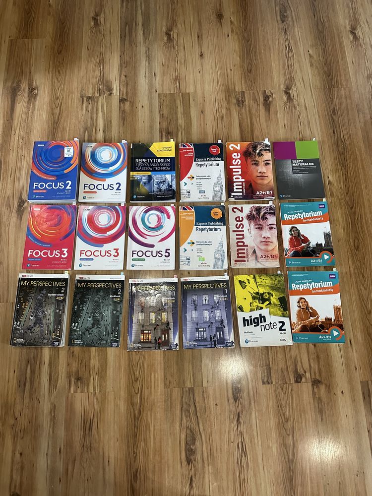 Podręczniki do liceum/technikum – duży wybór, różne przedmioty!
