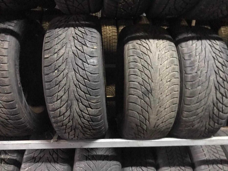 Зима 275/50/20 Nokian Hakkapeliitta 8 б/у зал 9,5мм Резина шины