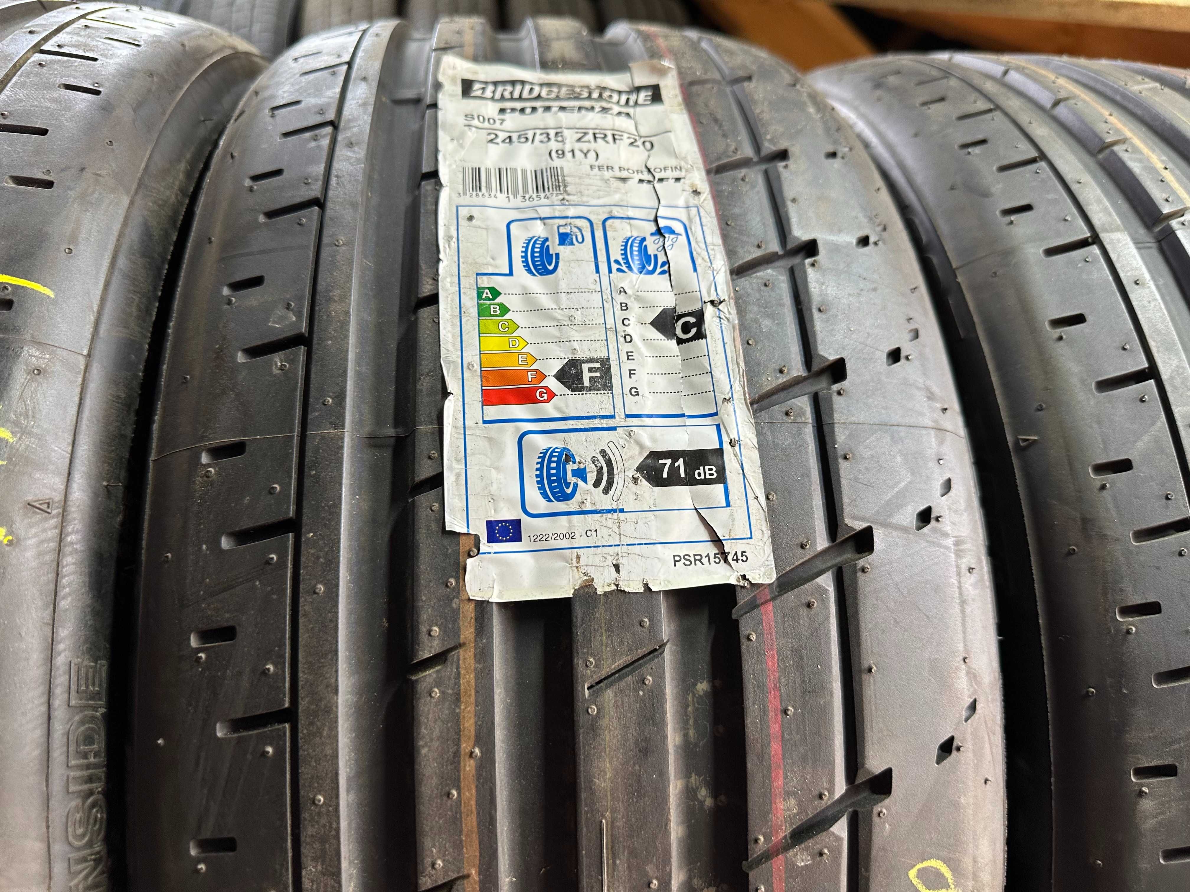 Нові шини 245/35 R20 91Y Bridgestone Potenza S007 RFT ранфлет