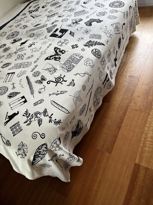 Toalha de mesa em algodão original