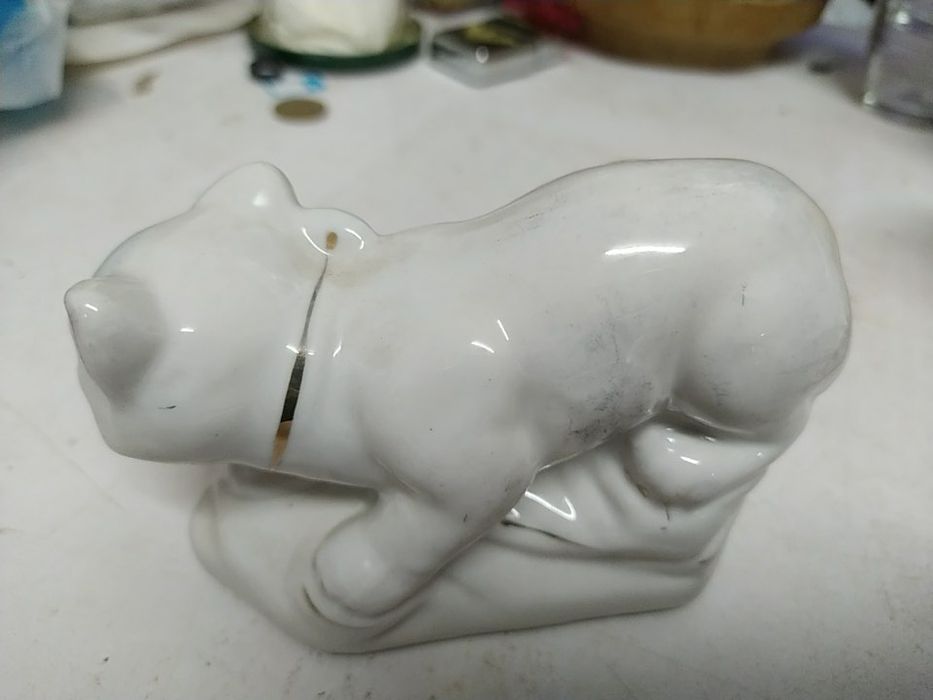Gato de louça NOVO