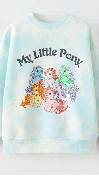 Nowa bluza Zara limited My Little Pony dla dziewczynki rozmiar 140