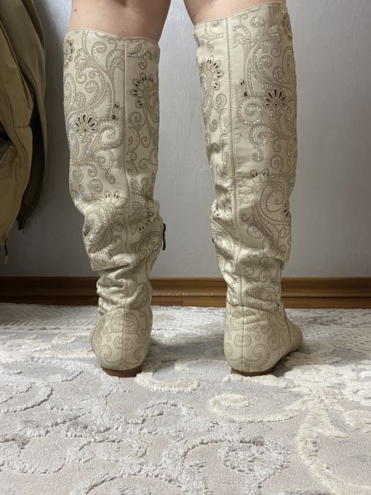 Чоботи 39 розмір ШКІРА