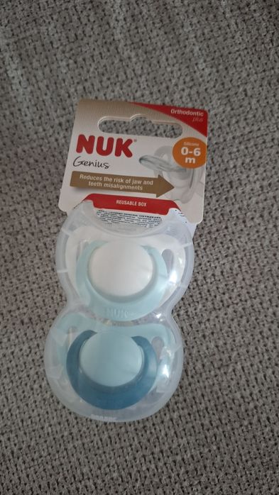 NOWY Smoczek NUK Genius 0-6m