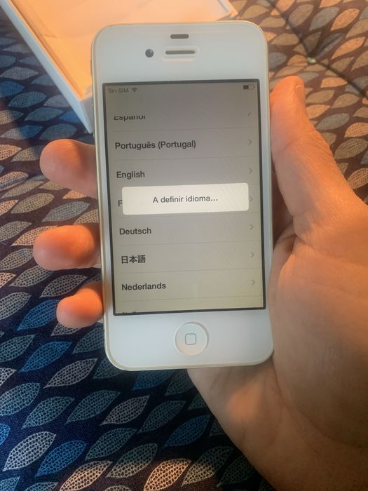 Apple iphone 4 - 8 GB A funcionar