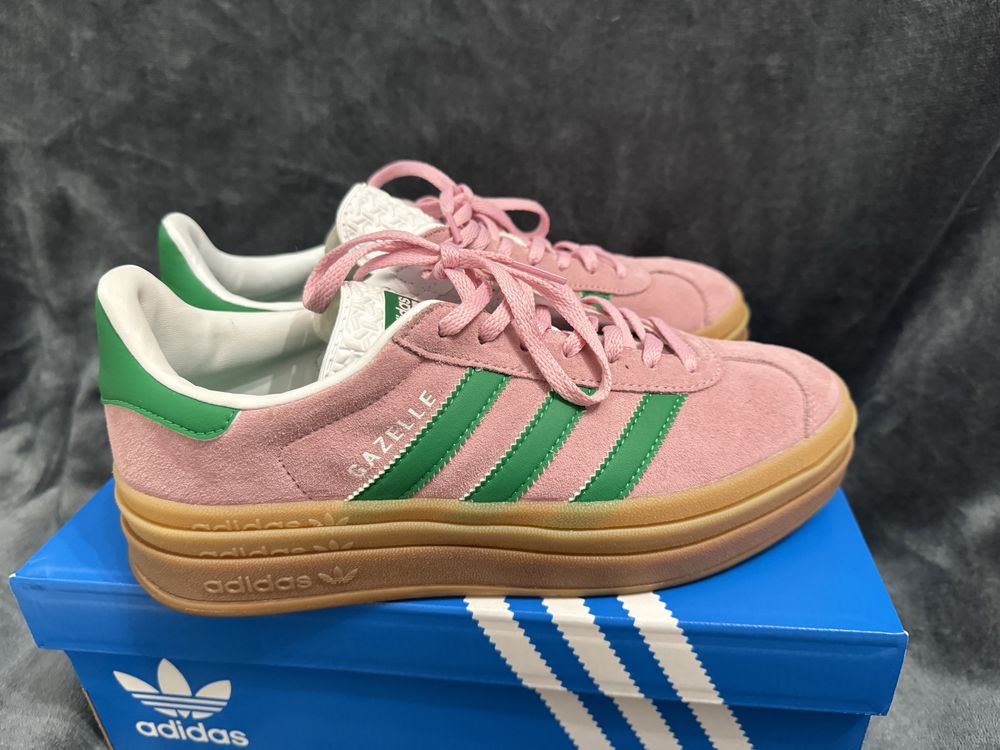 Buty Sneakersy Adidas Gazelle Bold W IE0420