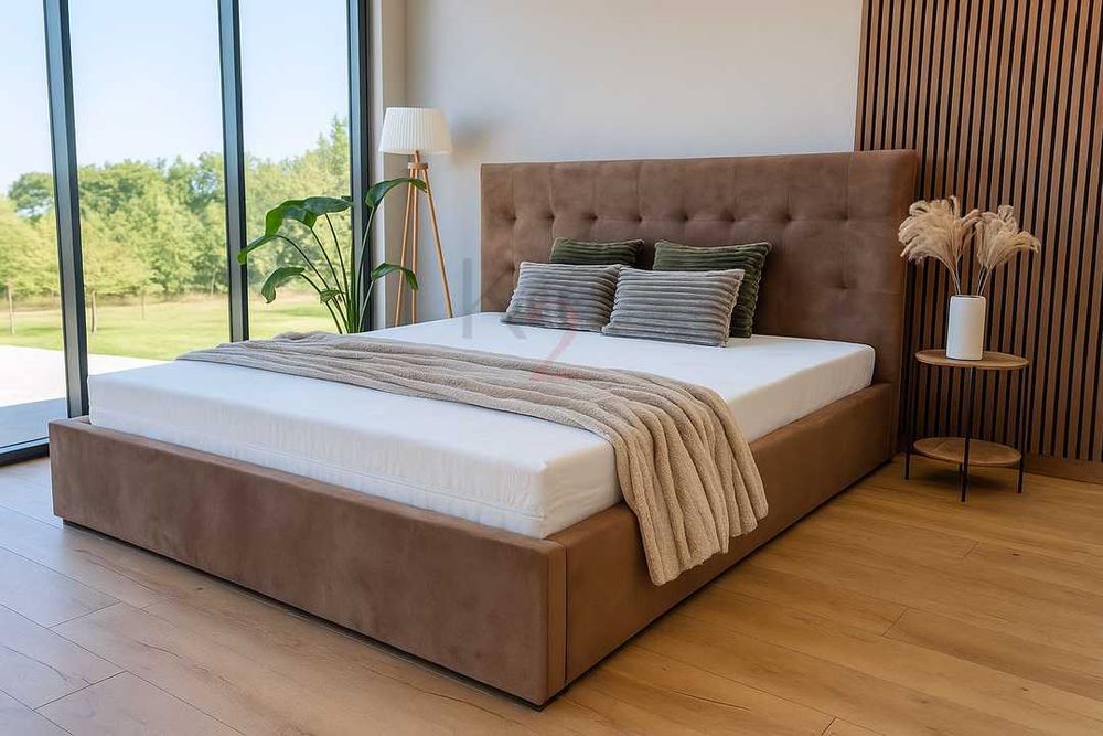 Łóżko tapicerowane sypialniane 140/160/180/cm od Producenta+Gratis