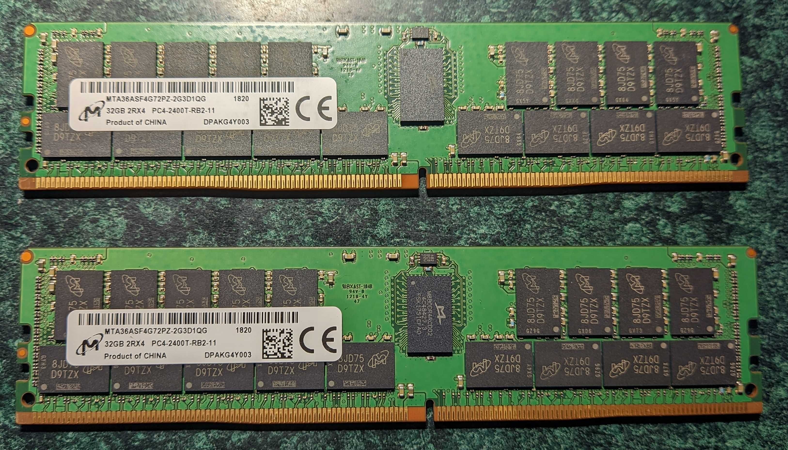 Память DDR4 32 GB Micron (mta36asf4g72pz-2g3d1qg)