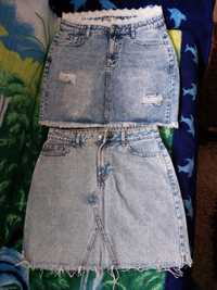 Spódnice jeansowe, modne na lato r. 38