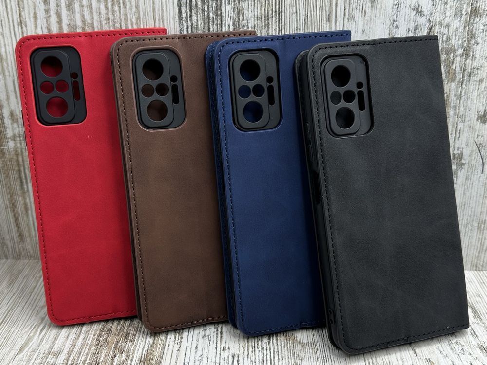 Чехол книжка прошитый на Xiaomi Redmi Note 10 Pro/ 11 Pro/ 12 Pro