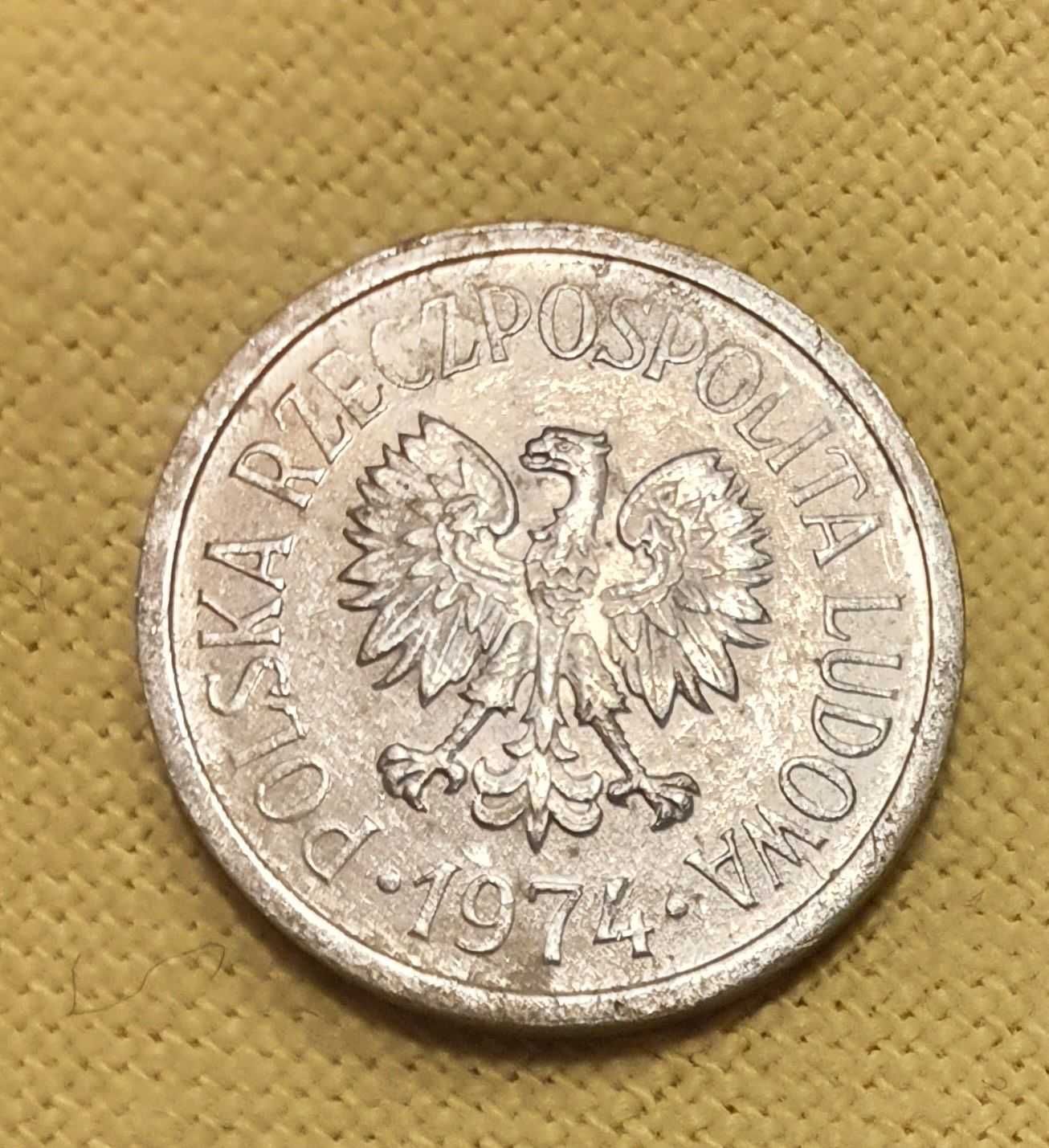Moneta  10  GROSZY,  1974 r