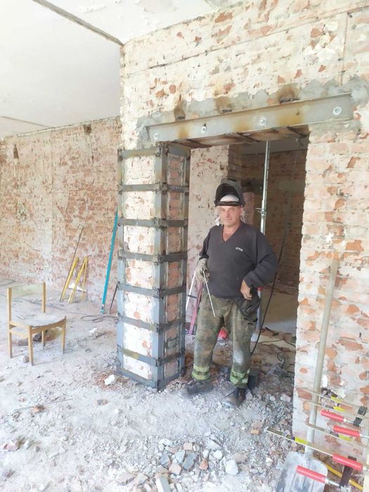 Посилення віконних та дверних прорізів, міжповерхових перекриттів