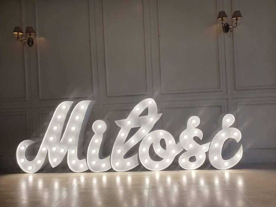 Napisy led - LOVE - MIŁOŚĆ - KOCHAM - SERCE - Cyfry  - Kalisz