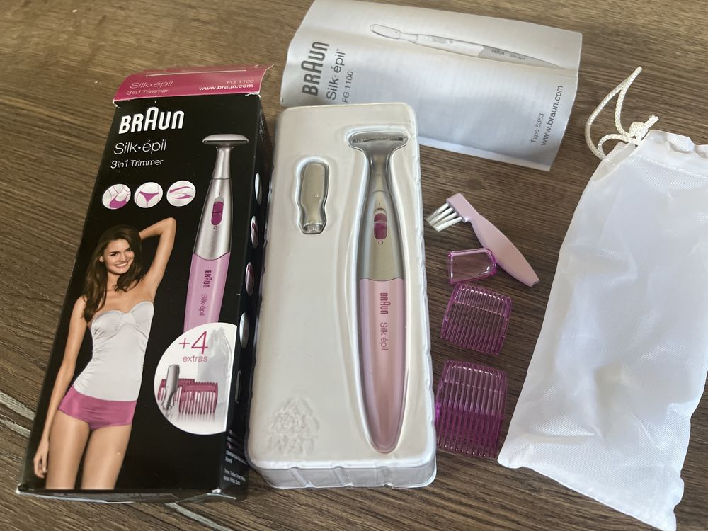 Тріммер Braun silk epil 3 в 1