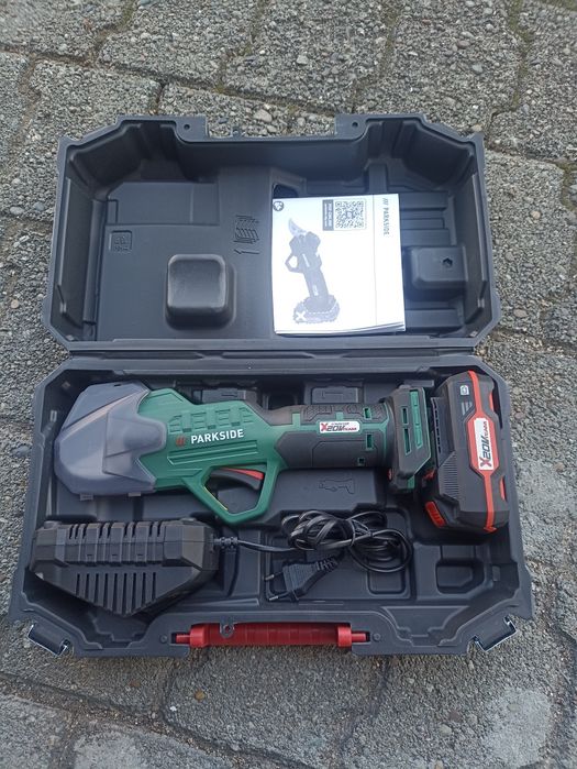 Tesoura de Podar PARKSIDE 20V completa!