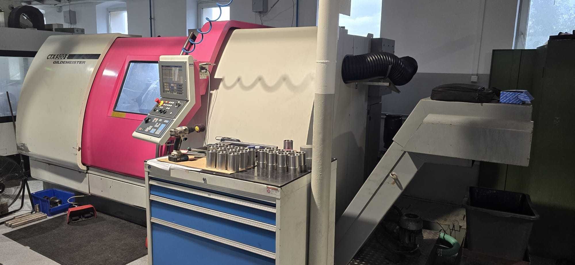 Tokarka CNC DMG GILDEMEISTER CTX500 V3 _ Oś C _ Napędzane Narzędzia