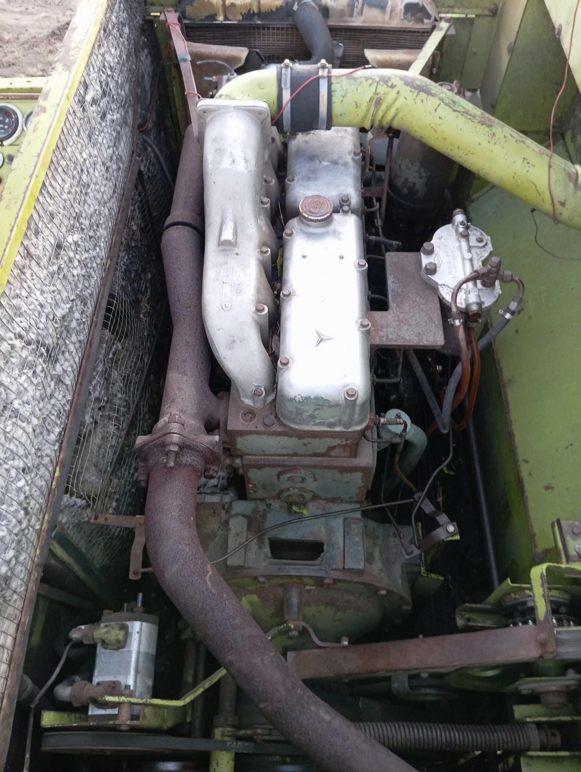 Claas dominator 100 cały na części silnik Mercedesa hydrostat heder