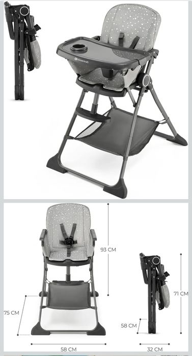 Cadeira Papa cinzenta