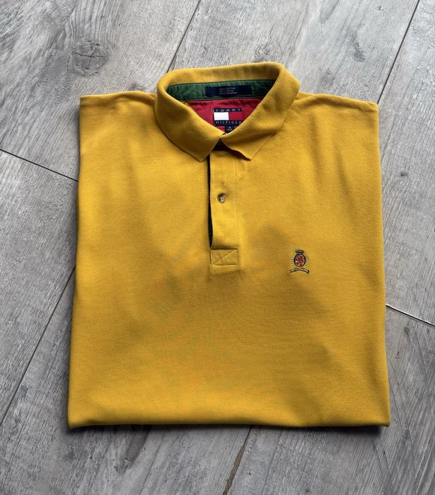 Tommy Hilfiger piękna męska koszulka polo r-L/XL