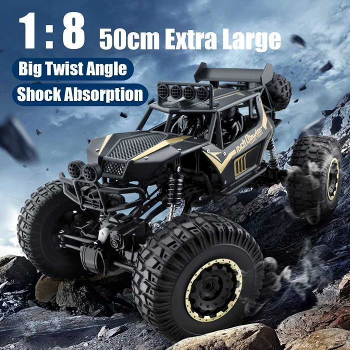 WIELKI Samochód RC ROCK CRAWLER Buggy Duży 51cm Sterowany TERENOWY