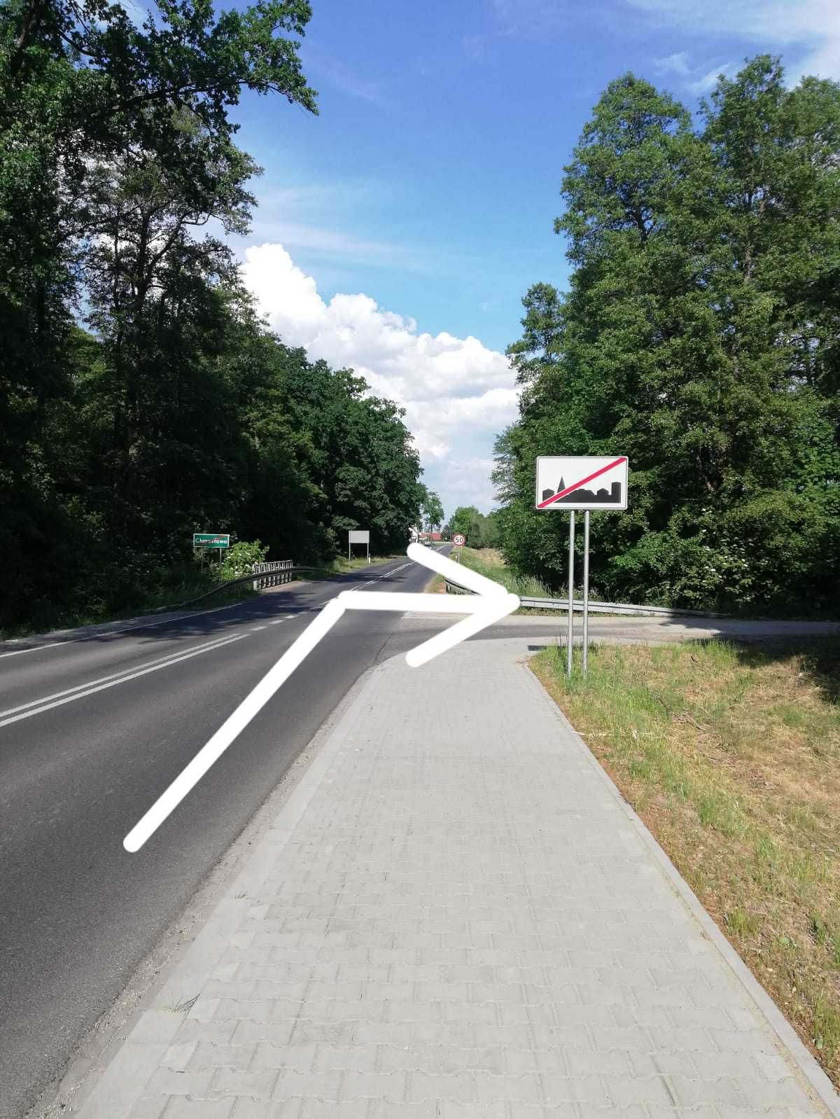 Domek po przeciwnej stronie ośrodka w Jarosławkach.