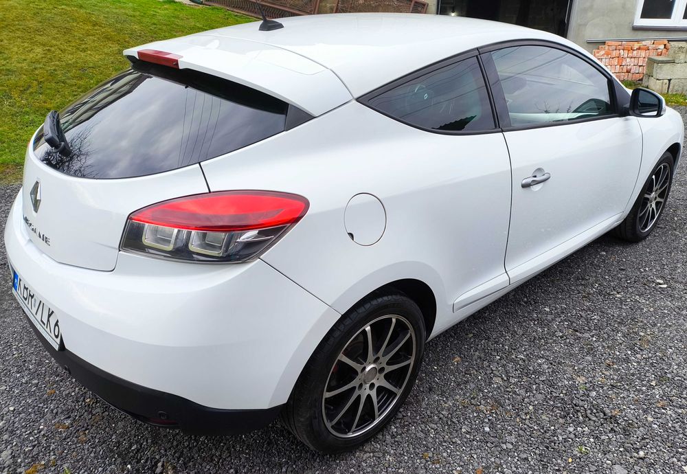 Renault Megane 3 Coupe biały bardzo ladny ,doinwestowany