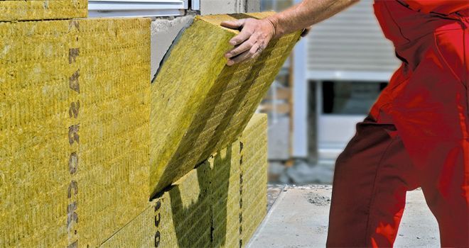 Мінеральна вата Rockwool Frontrock MAX E Super Роквул мінвата