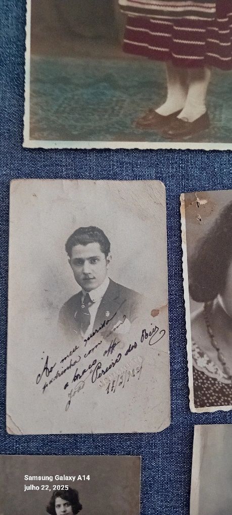 Fotografias cartão antigas assinadas e não só