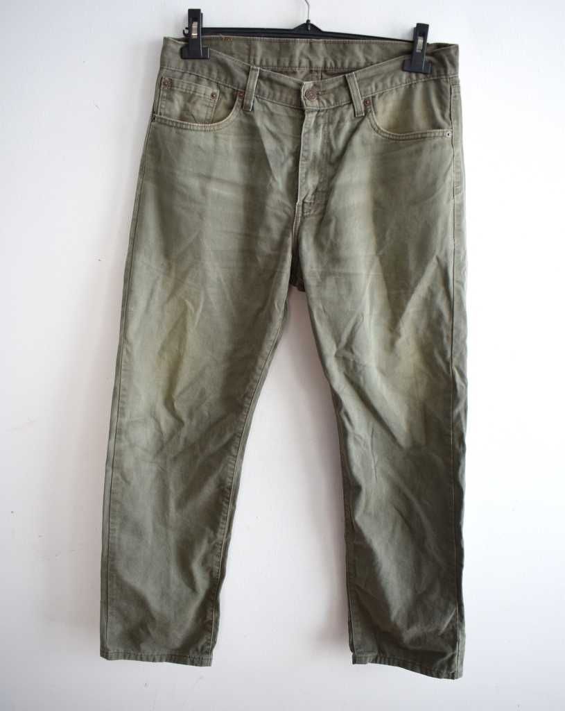 Levi's 581 spodnie proste jeansy w33 l30 l m