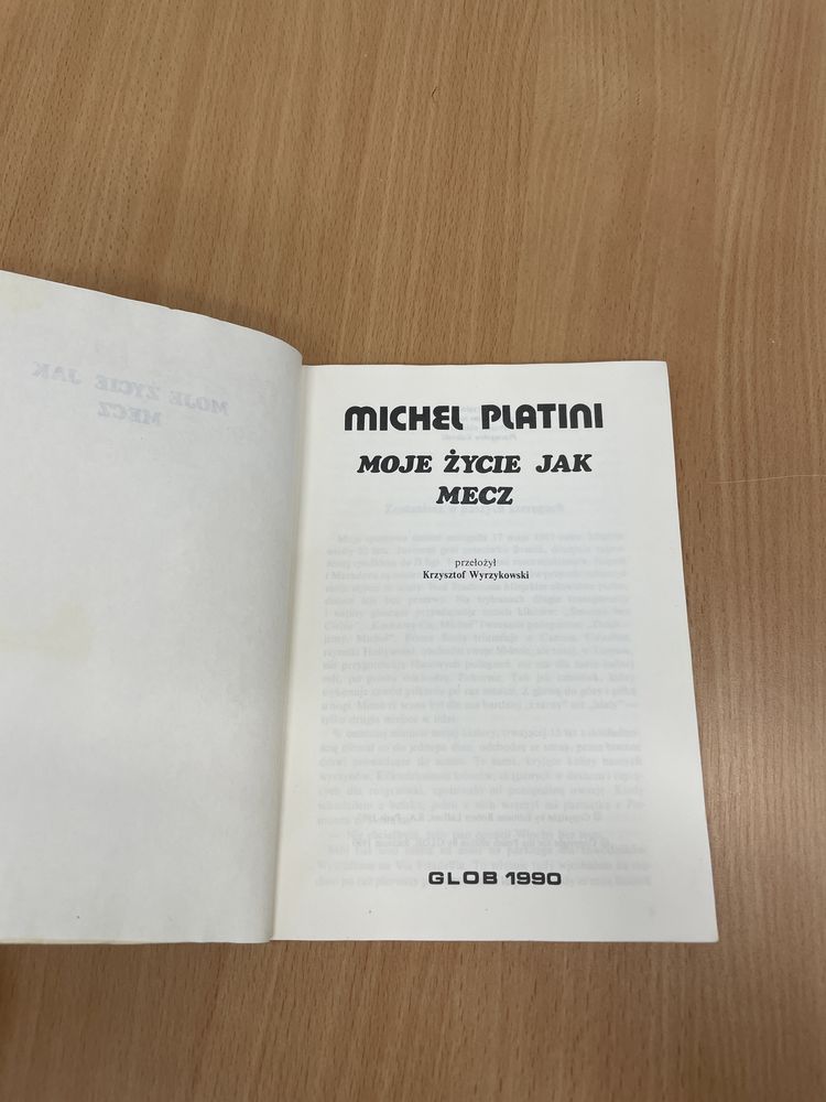 Platini Moje życie jak mecz