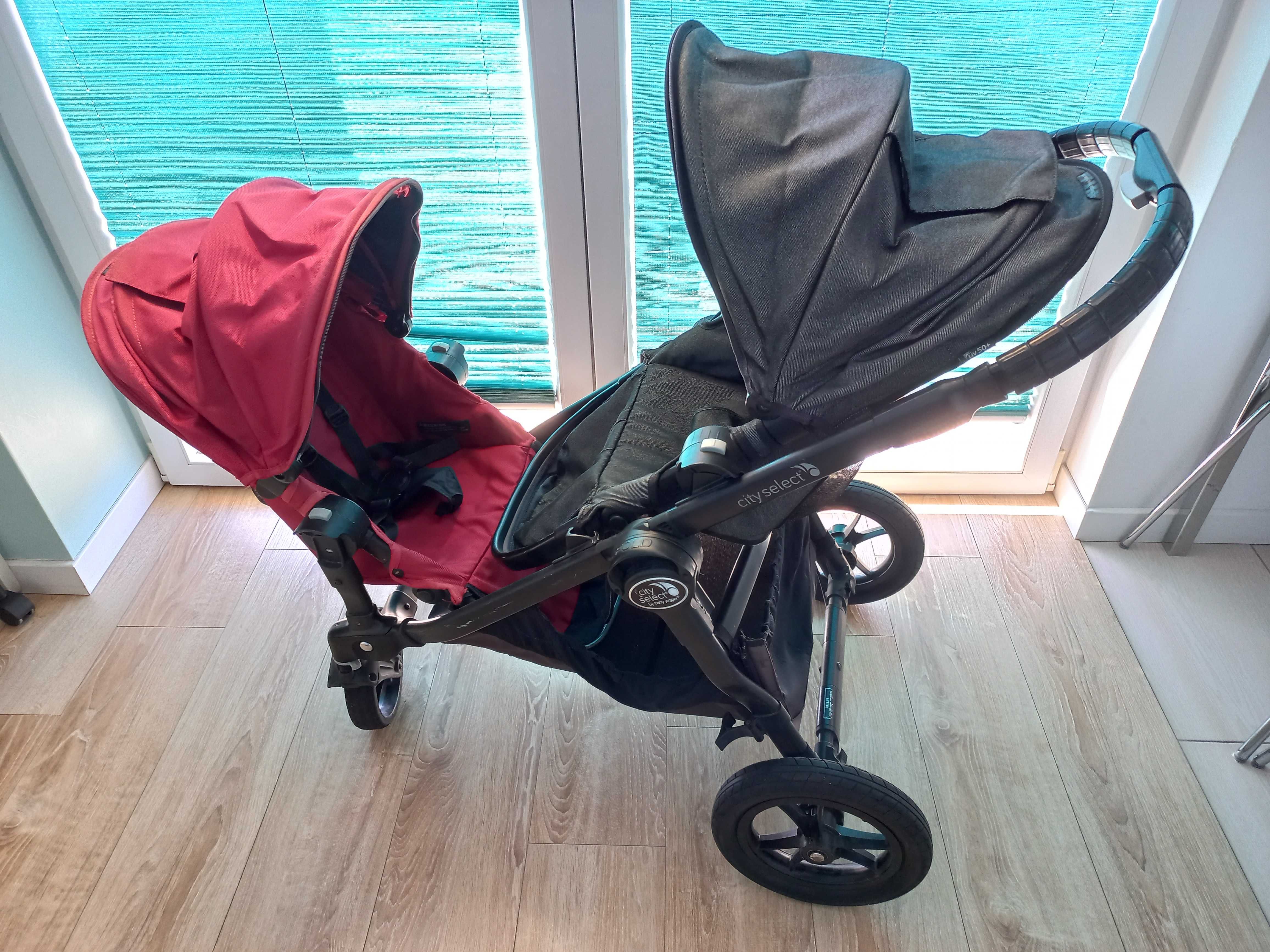 Baby Jogger city select rok po roku i dla bliźniaków z dodatkami