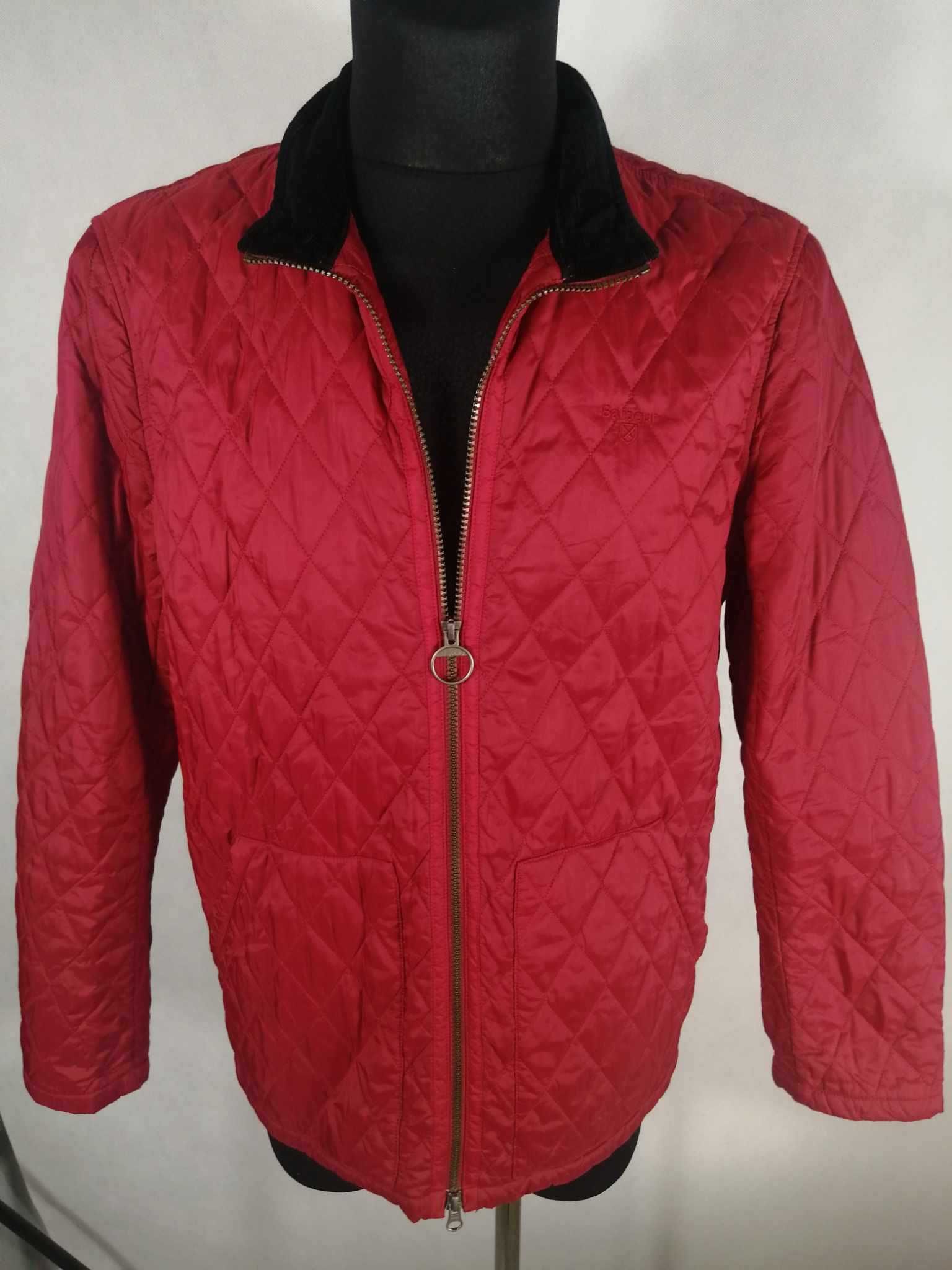 BARBOUR Lakeside Quilt Męska Kurtka Pikowana M Oryginalna Super Stan