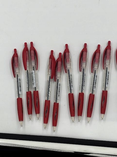 outlet długopis atlantis classic czerwony 10 sztuk bic