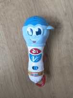 Baby clementoni mikrofon dla dzieci światło dźwięk