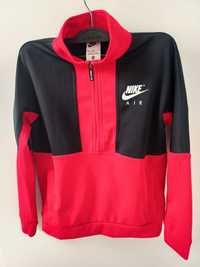 Bluza Nike 10-11 lat 146 czerwona czarna napis