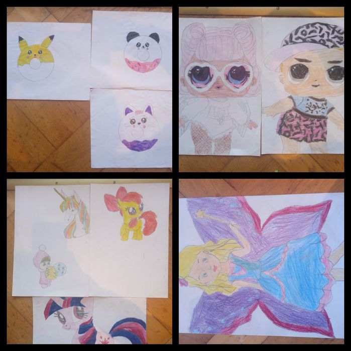 Малюнки які виконувала сама