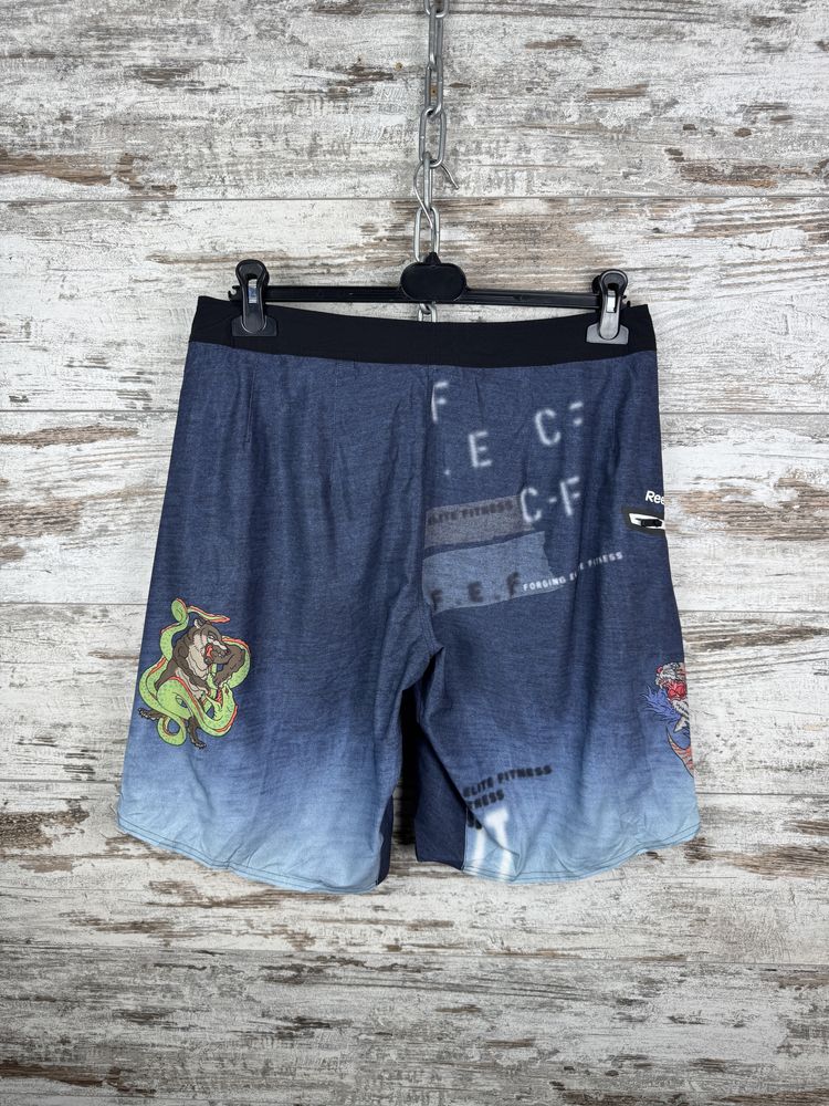 Мужские шорты reebok crossfit спортивные pro combat spartan sample